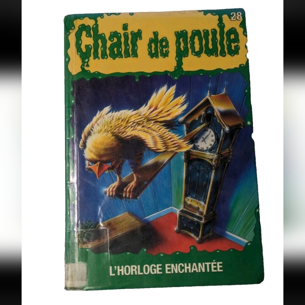 Chair de Poule (Goosebumps) L'Horloge Enchantée Book no 28 R.L. STINE  (FRENCH)